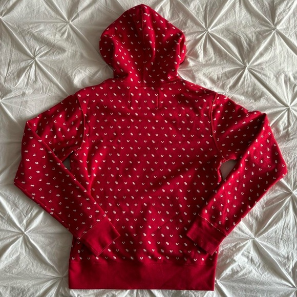 true religion monogram logo drawstring sweatshirt - Picture 2 of 4